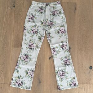 Ganni floral print jeans - size 26
